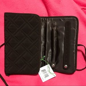 Vera Bradley all wrapped up jewelry roll